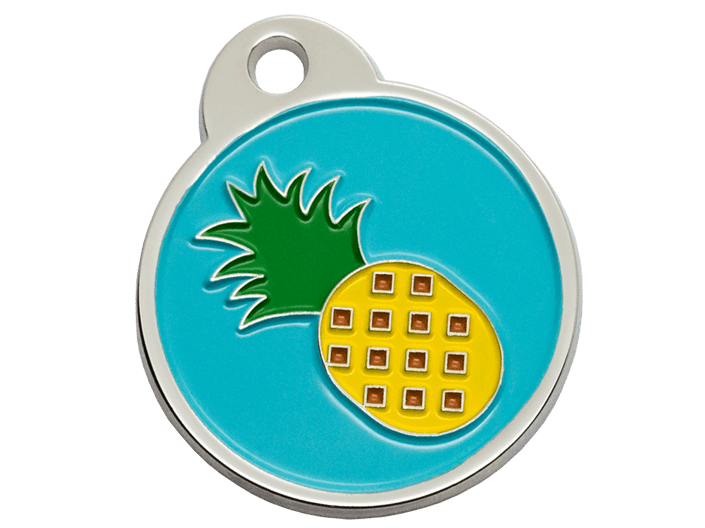 Pineapple Of My Eye Custom Pet ID Tags DocuPet